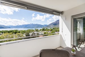 Wohnung 2.5 Blick auf den Lago Maggiore Hotel Campofelice