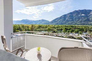 Balcone vista fiume verzasca