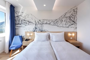Standard Zimmer Wasser_zoom Betten