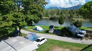 Stellplätze Fluss Verzasca Campofelice Tenero Lago Maggiore