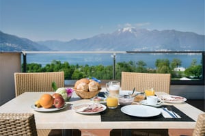 Hotels Campofelice Frühstück Lago Maggiore