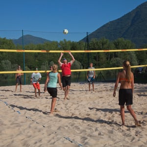 Beachvolleyballplatz