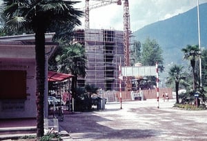 Aufbau Hotel Campofelice 1967