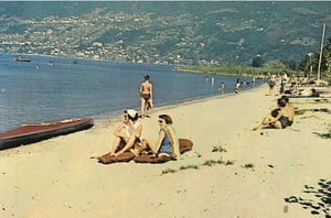 Lago Maggiore Campofelice Vintage Strand